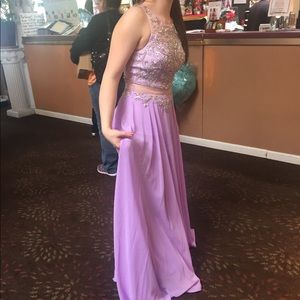 Lilac Prom Dress